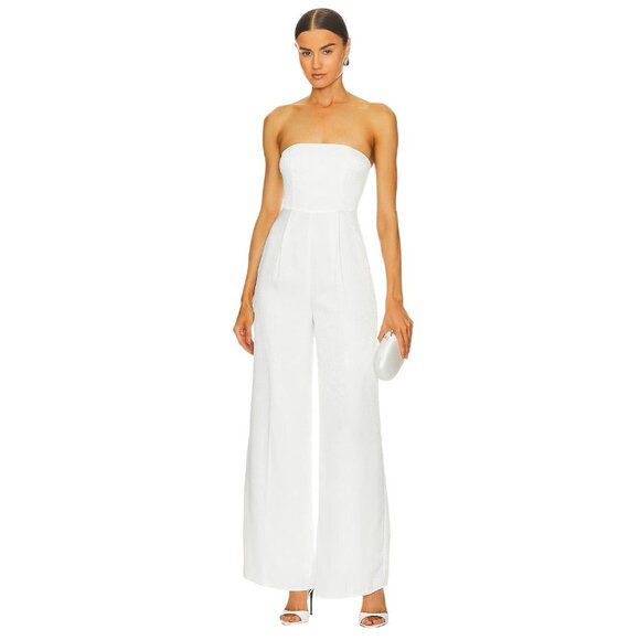 Lovers and Friends Cambri Jumpsuit in Ivory White XX-Small New Womens - Picture 9 of 9